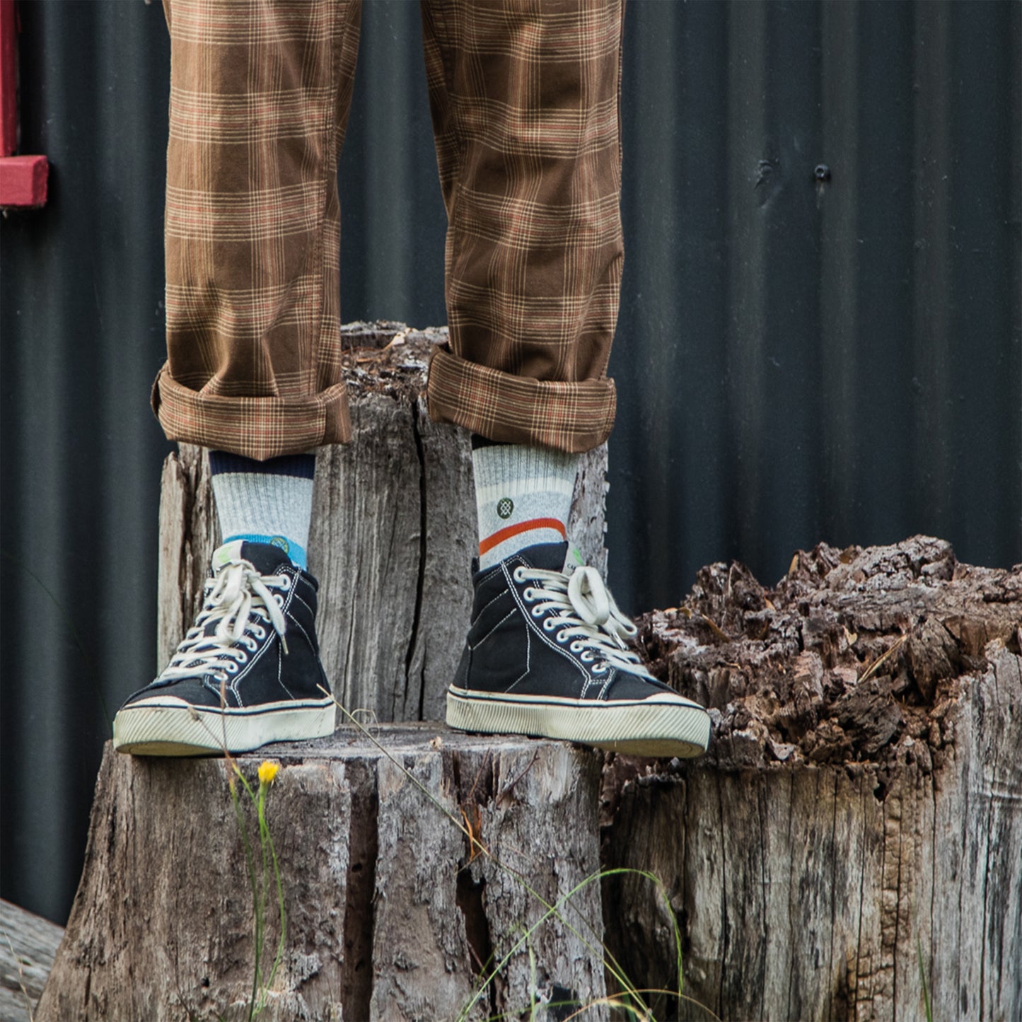 Stance Enjoy Crew Socks (Large, Black)