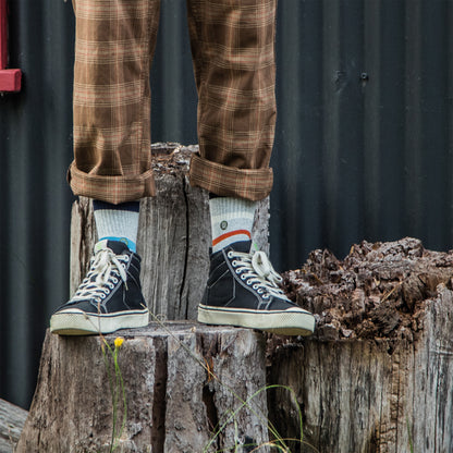 Stance Enjoy Crew Socks (Medium, Black)