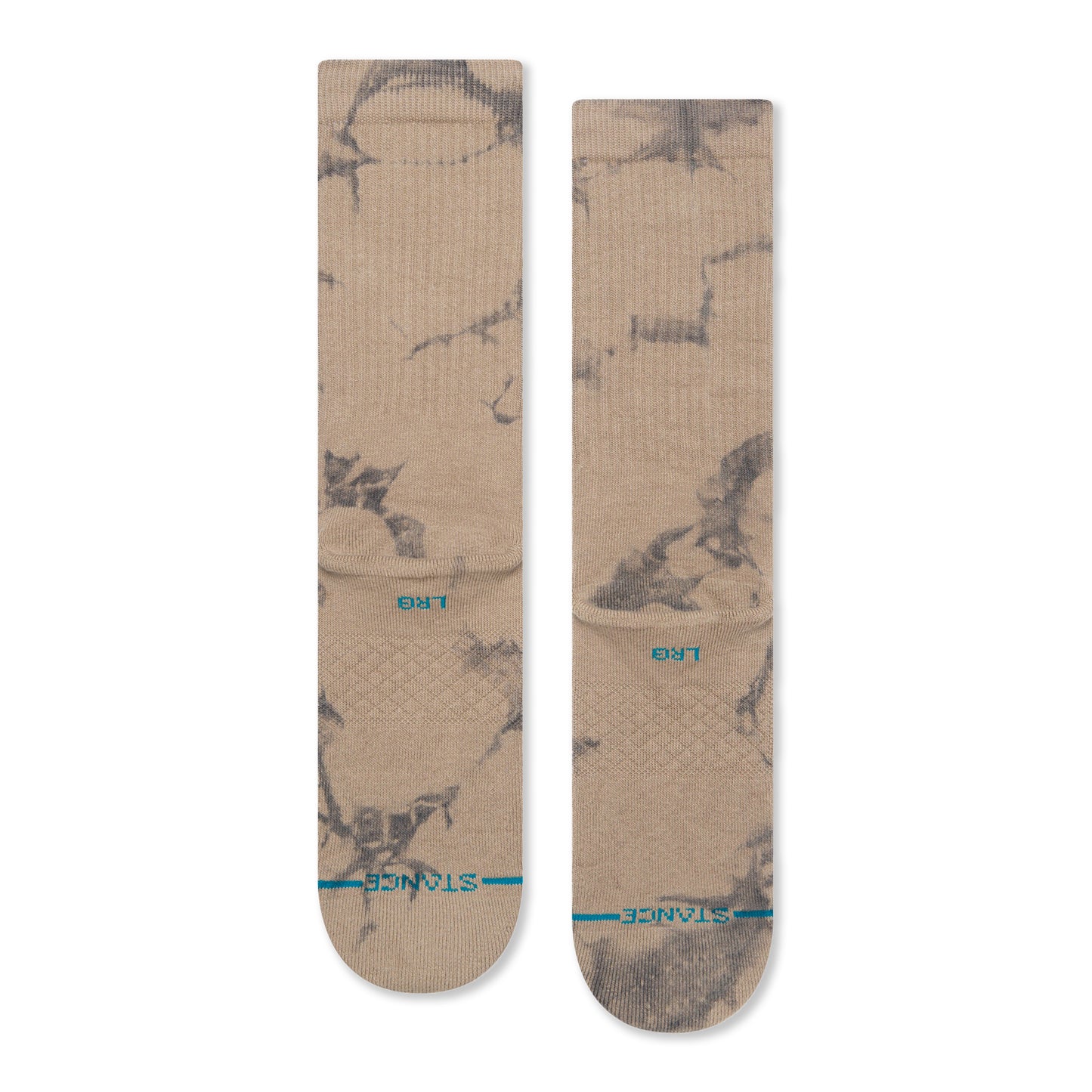 Stance Hue Crew Socks (Medium, Grey)