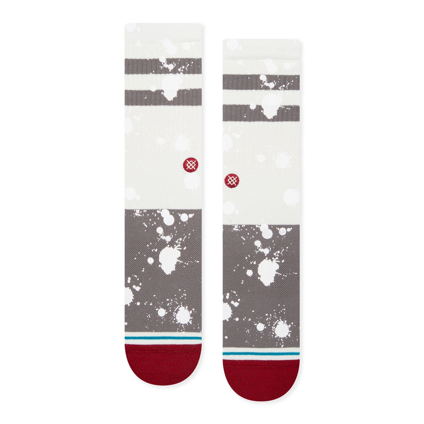 Stance Ishod Custom Crew Socks (Medium, Off White)