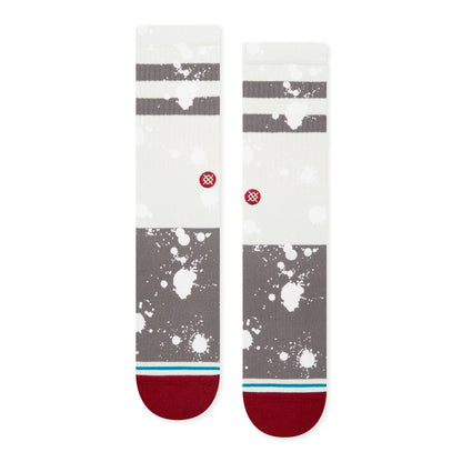 Stance Ishod Custom Crew Socks (Medium, Off White)