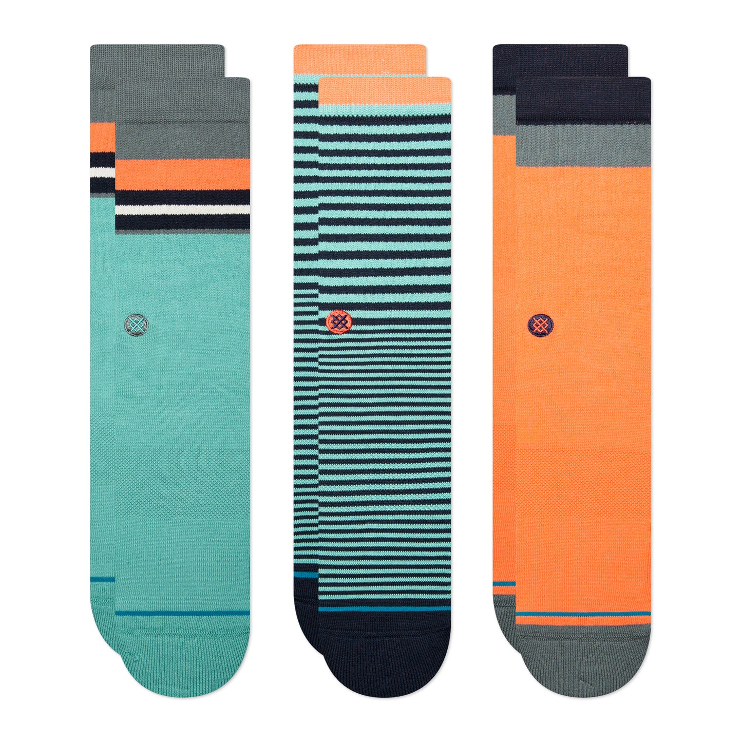 Stance Neptune Crew 3 Pack (Large,Multi)