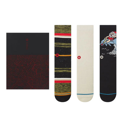 Stance Holidaze Box Set Crew Socks (Large, Multi)
