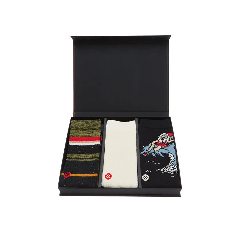 Stance Holidaze Box Set Crew Socks (Large, Multi)