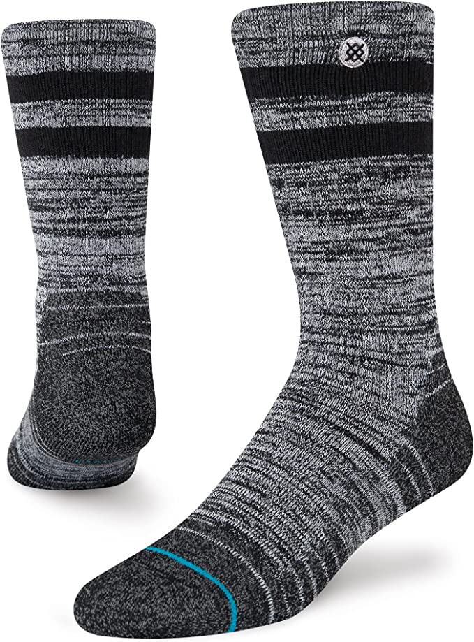 Stance Crew Camper Socks (Medium, Black)