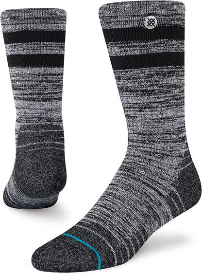 Stance Crew Camper Socks (Medium, Black)
