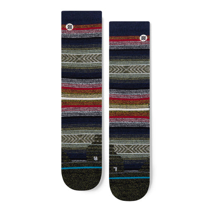 Stance Crew Windy Peak Socks (Medium, Black)