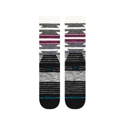 Stance Blanket Statement Crew Socks (Small, Off White)