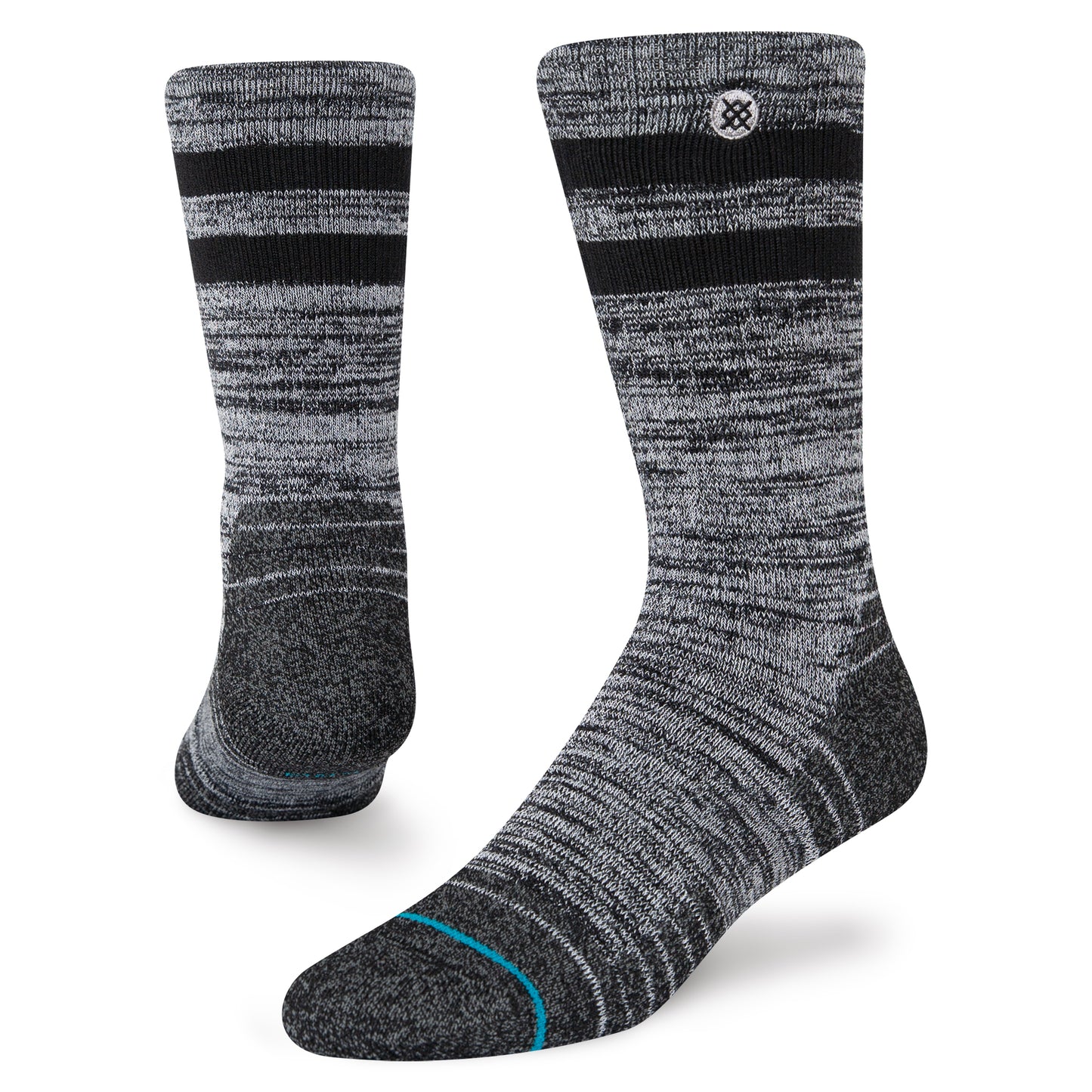 Stance Campers Crew Socks (Medium, Black)