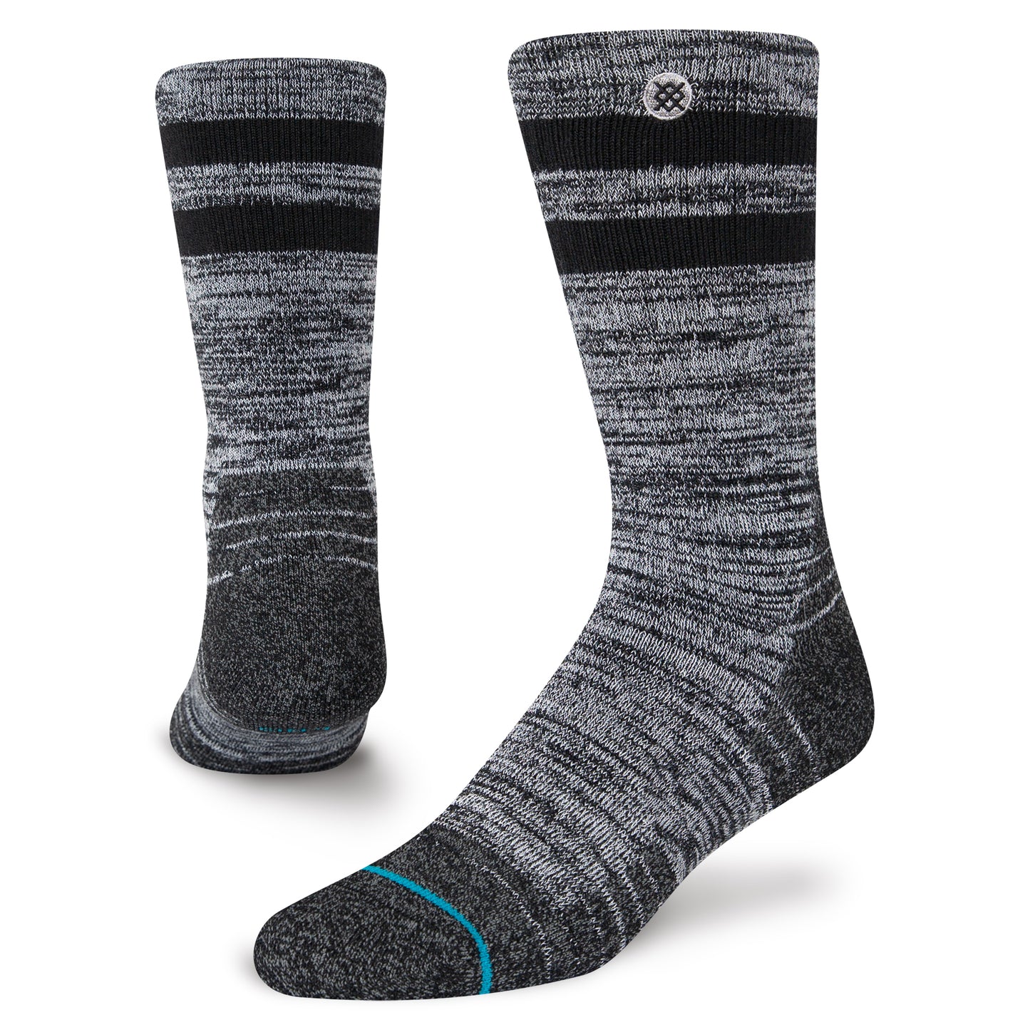 Stance Campers Crew Socks (Small, Navy)