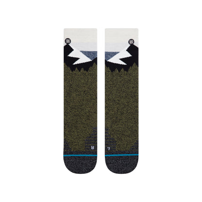 Stance Divided Crew Socks (Large, Blue)