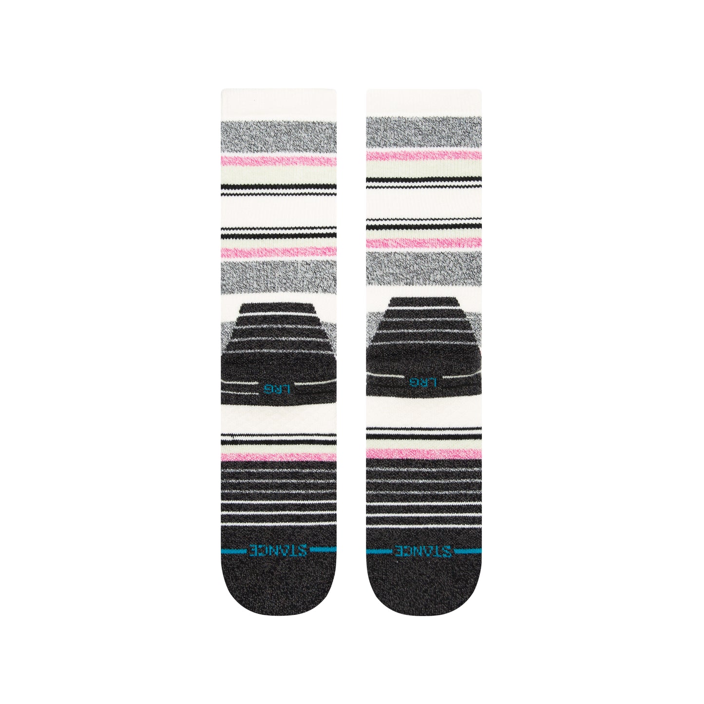 Stance Pack It Up Crew Socks (Small, Black)