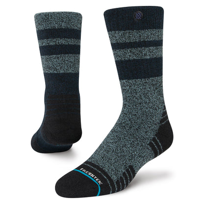 Stance Sidewinder Crew Socks (Medium, Blue)