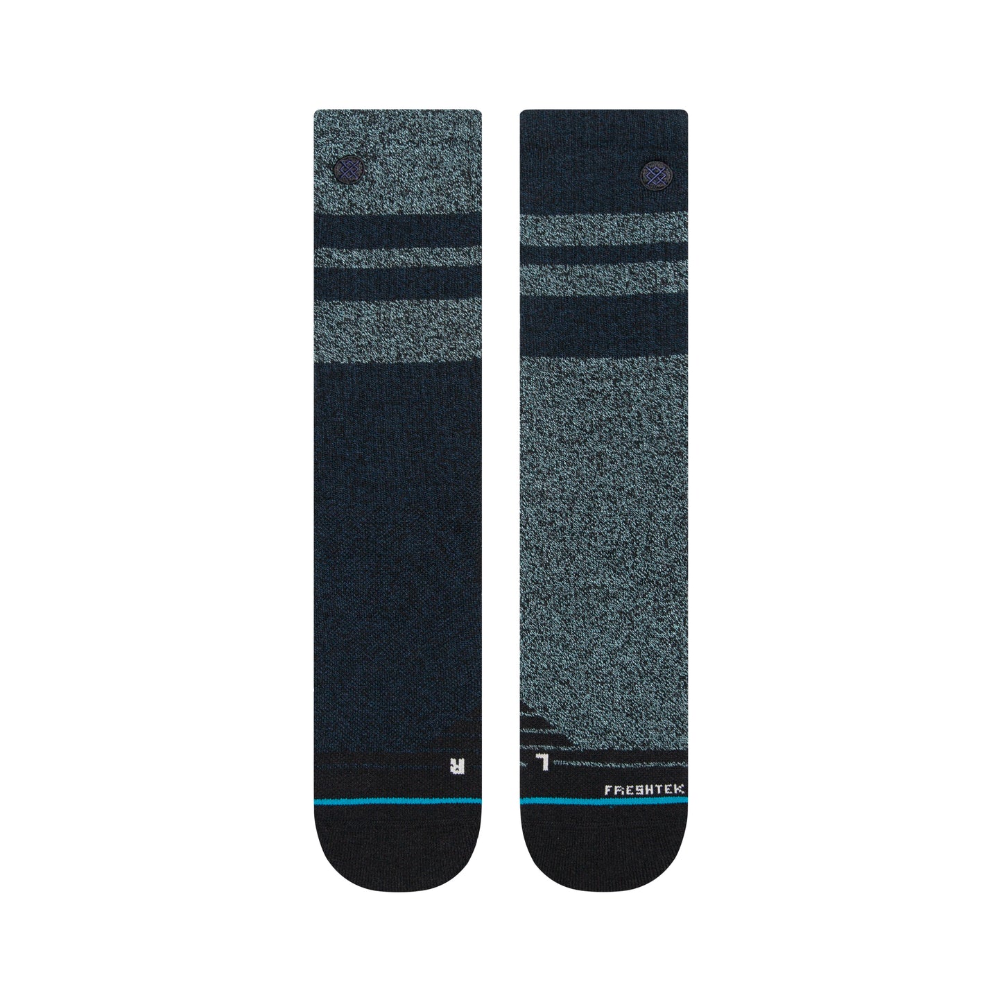 Stance Sidewinder Crew Socks (Medium, Blue)