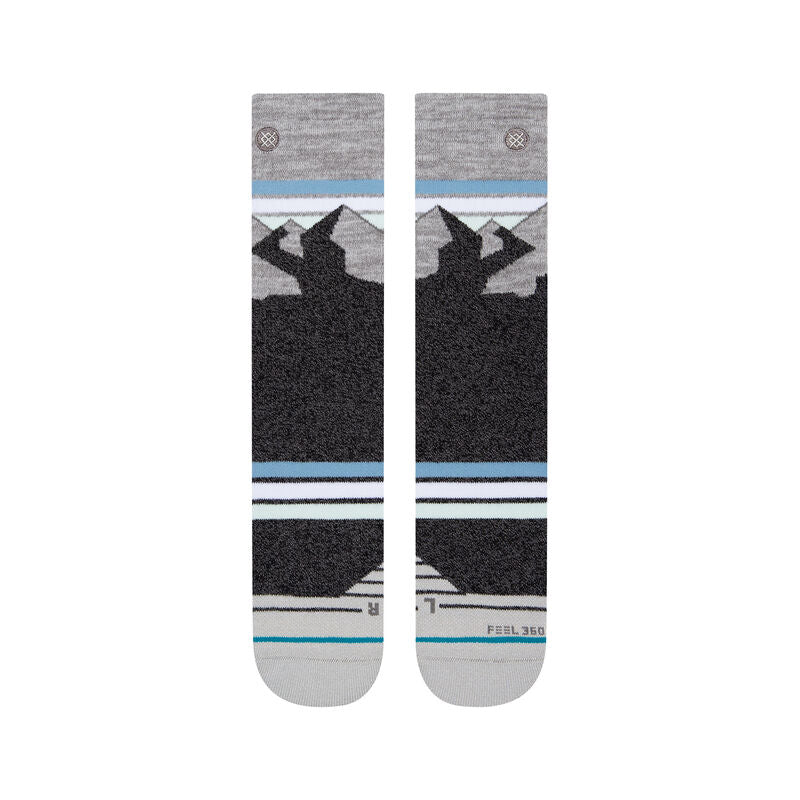 Stance Camp Phelan Crew Socks (Small, Grey)