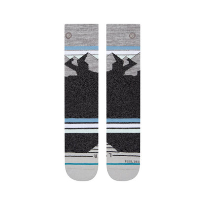 Stance Camp Phelan Crew Socks (Small, Grey)