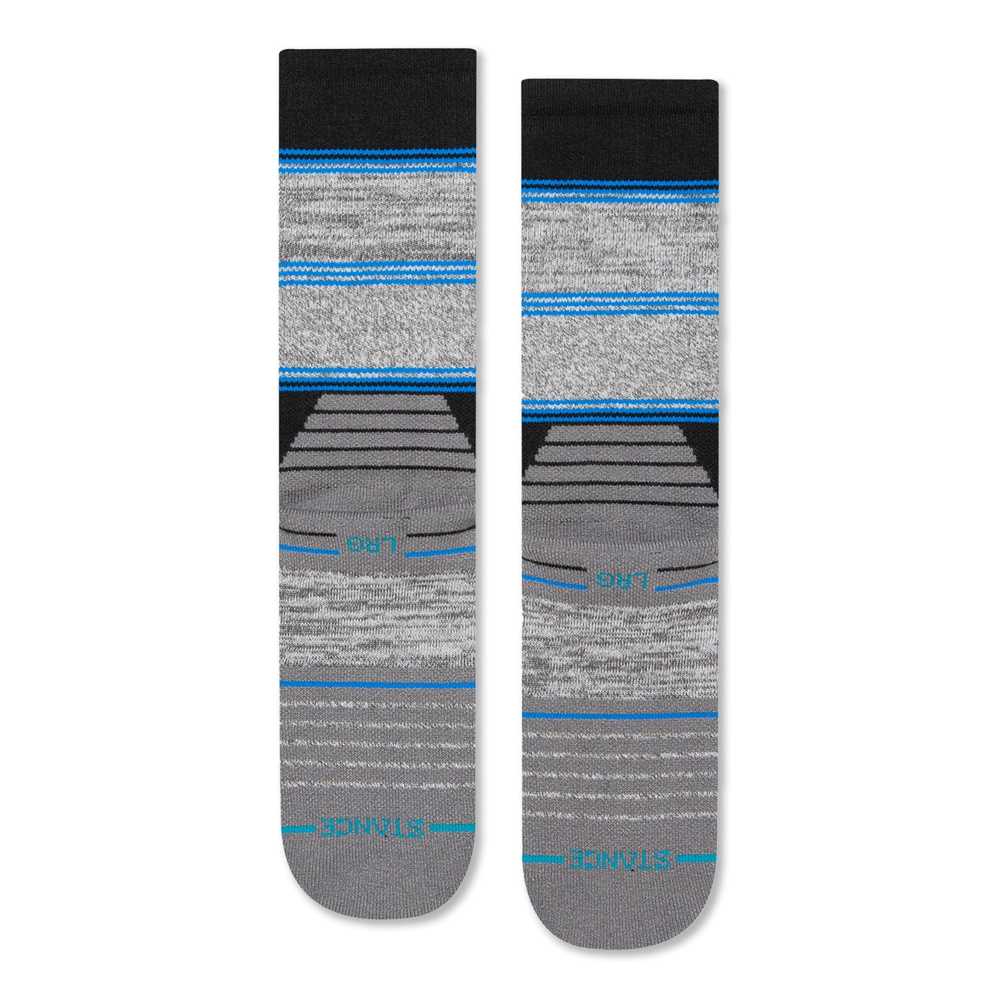 Stance Gorp Crew Socks (Medium, Grey)