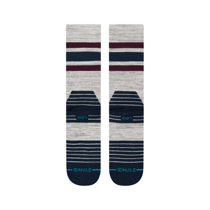 Stance Pass Thru Crew Socks (Medium, Natural)