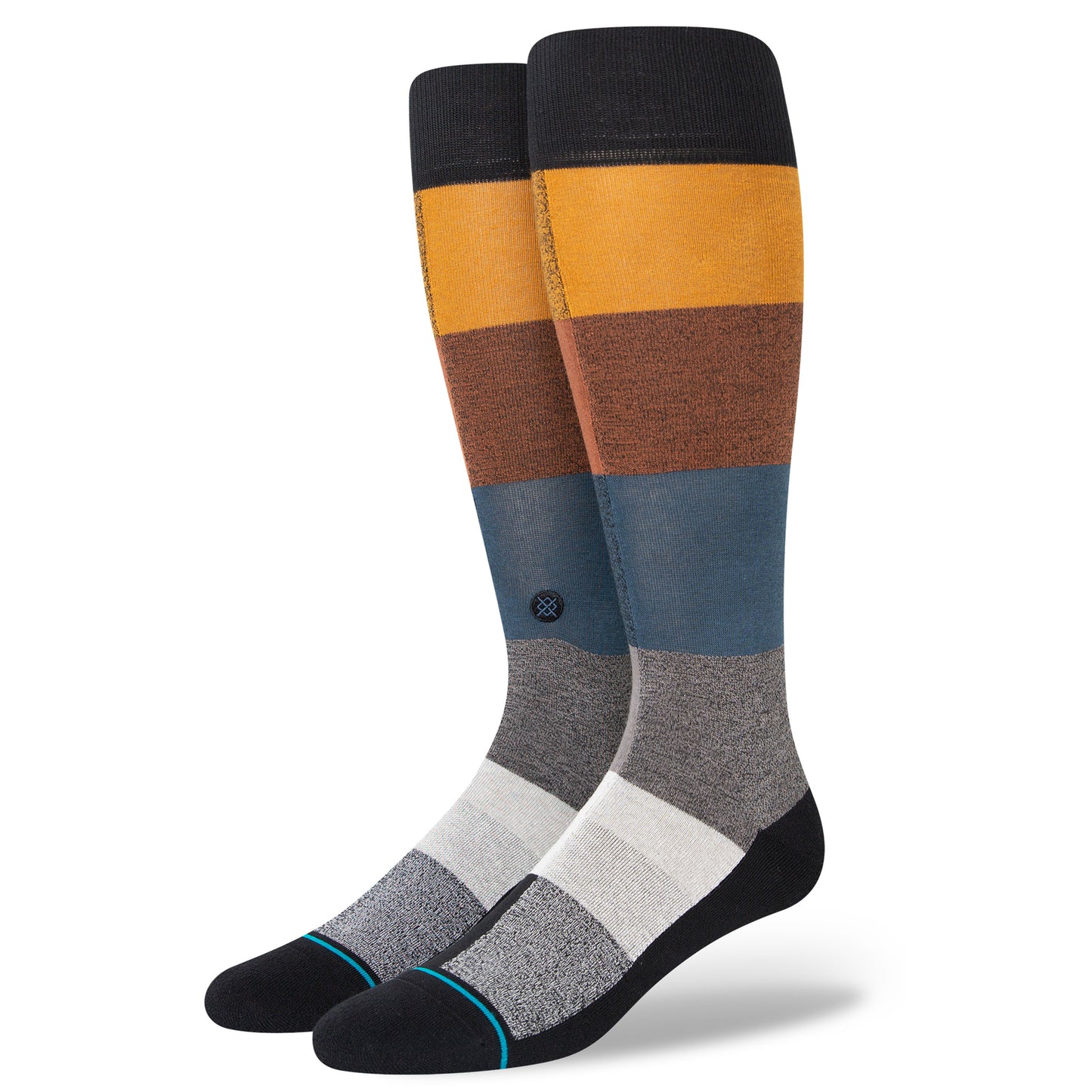 Stance Austere OTC Socks (Large, Black)