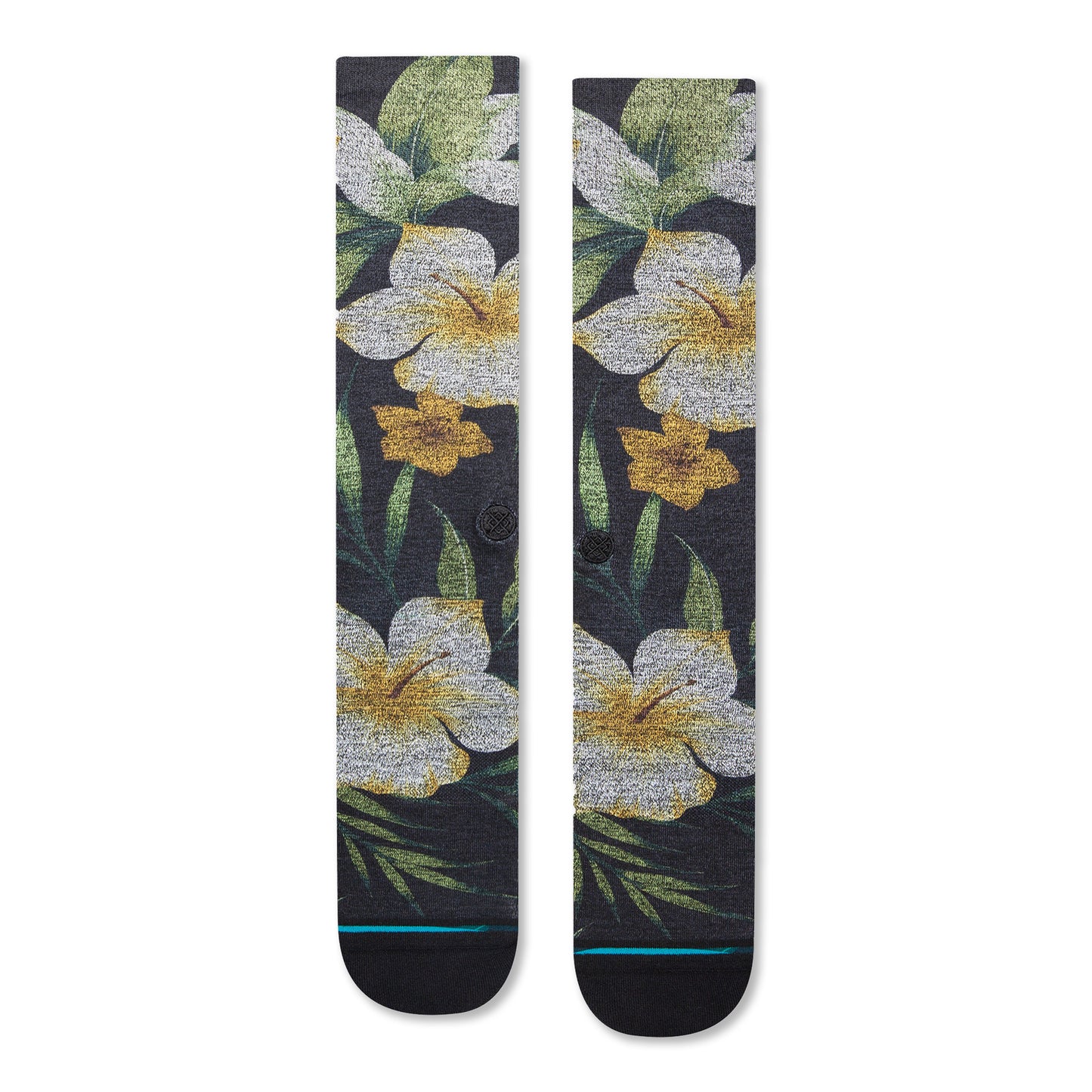 Stance Rivi Dress OTC Socks (Large, Black)