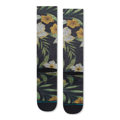 Stance Rivi Dress OTC Socks (Large, Black)