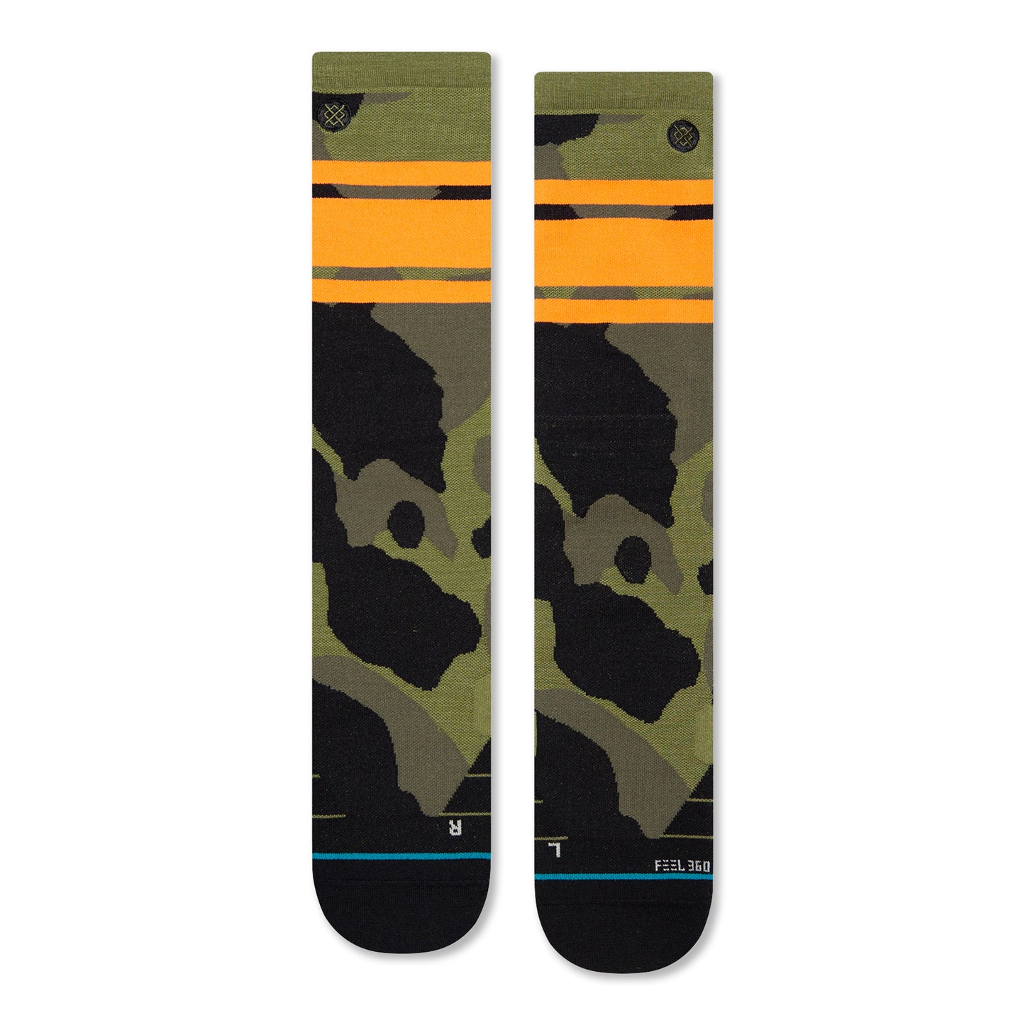 Stance Sargent Snow OTC Socks (Medium, Camo)