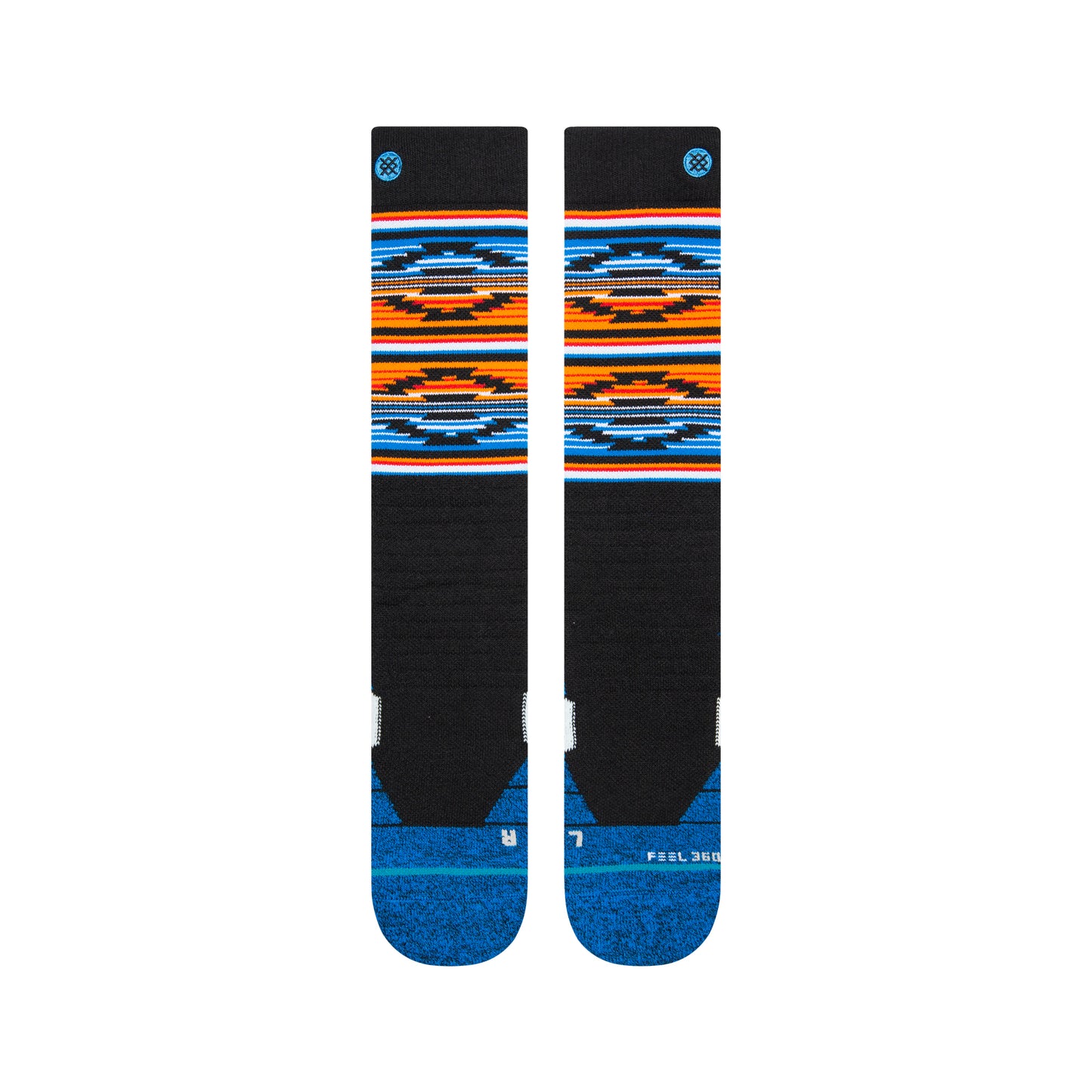 Stance Serape Dos OTC Socks (Medium, Navy)