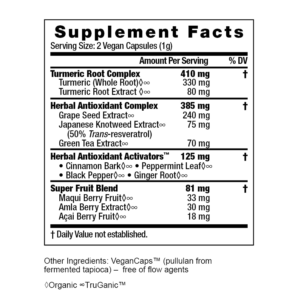 HealthForce SuperFoods Antioxidant Extreme - 360 VeganCaps - Pack of 2