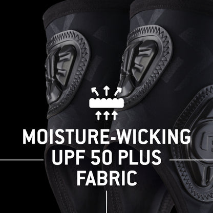 G-Form Pro-X Ankle Guard - Soccer Training Equipment and Bike Accessories - Black Logo, Adult Small/Medium