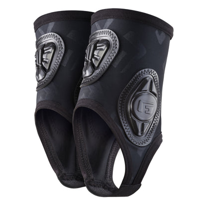 G-Form Pro-X Ankle Guard - Soccer Training Equipment and Bike Accessories - Black Logo, Adult Large/X-Large