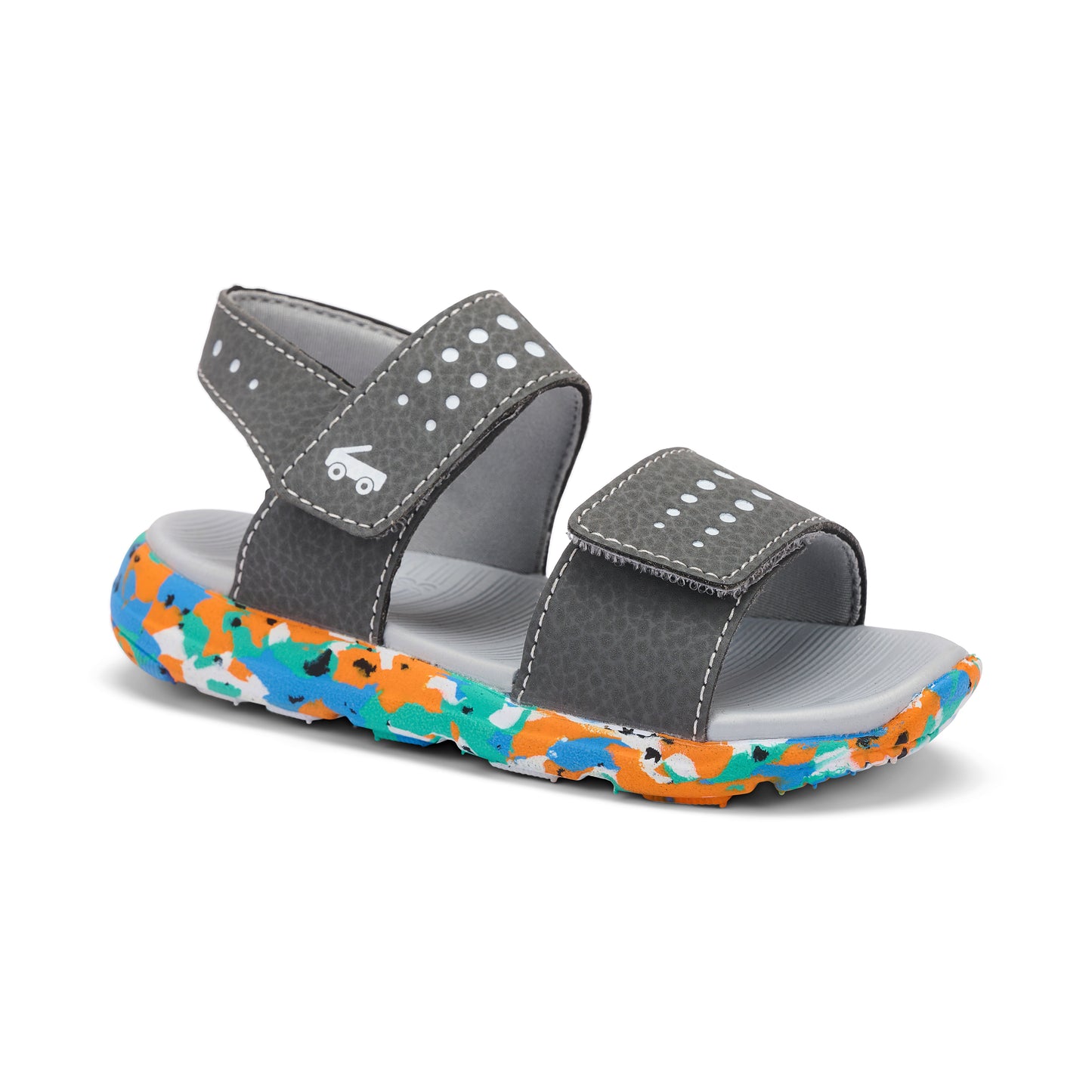 See Kai Run - Billie FlexiRun‚Ñ¢ Sport Sandal for Toddlers, Gray, 8