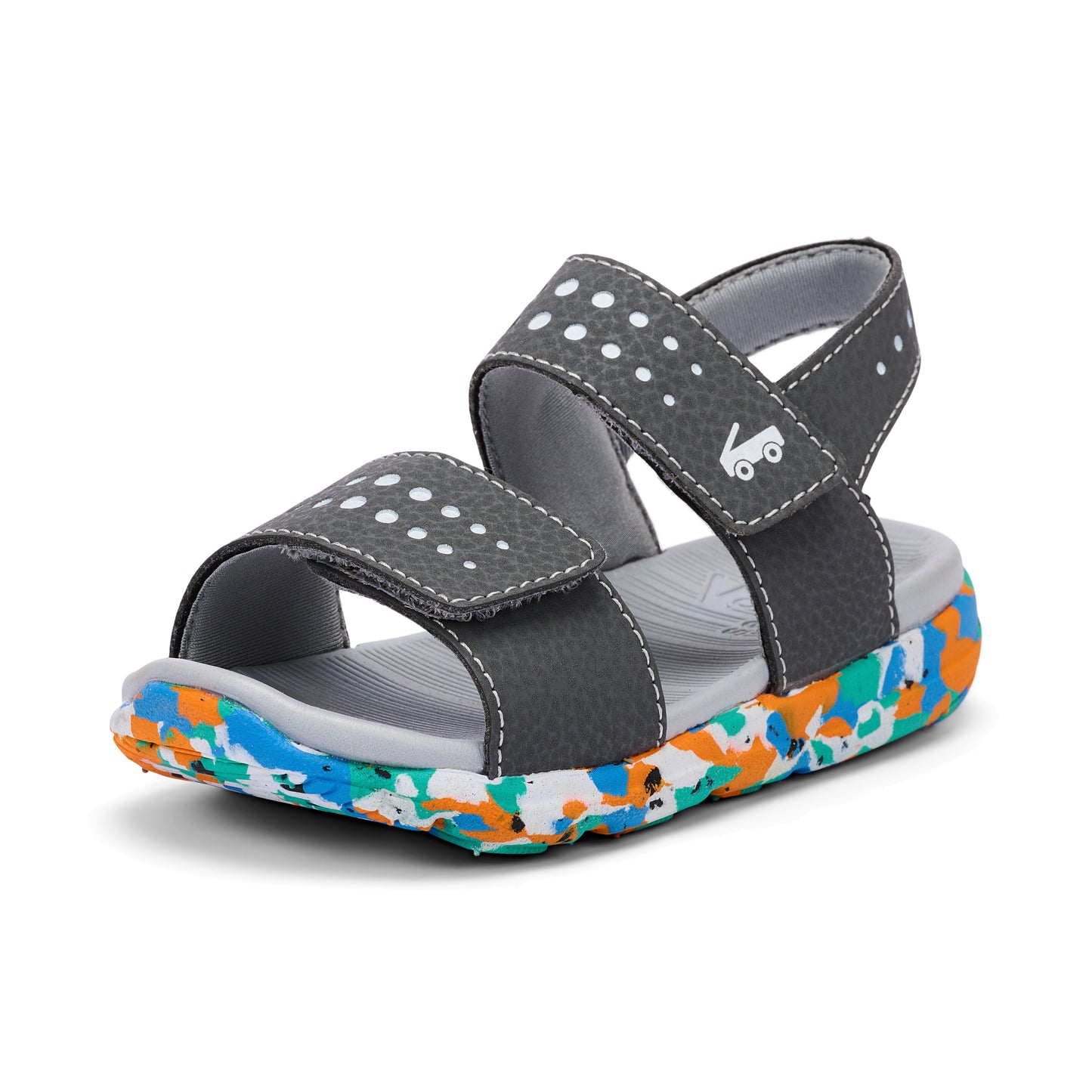 See Kai Run - Billie FlexiRun‚Ñ¢ Sport Sandal for Toddlers, Gray, 5