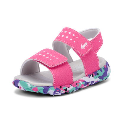 See Kai Run - Billie FlexiRun‚Ñ¢ Sport Sandal for Little Kids, Hot Pink, 13