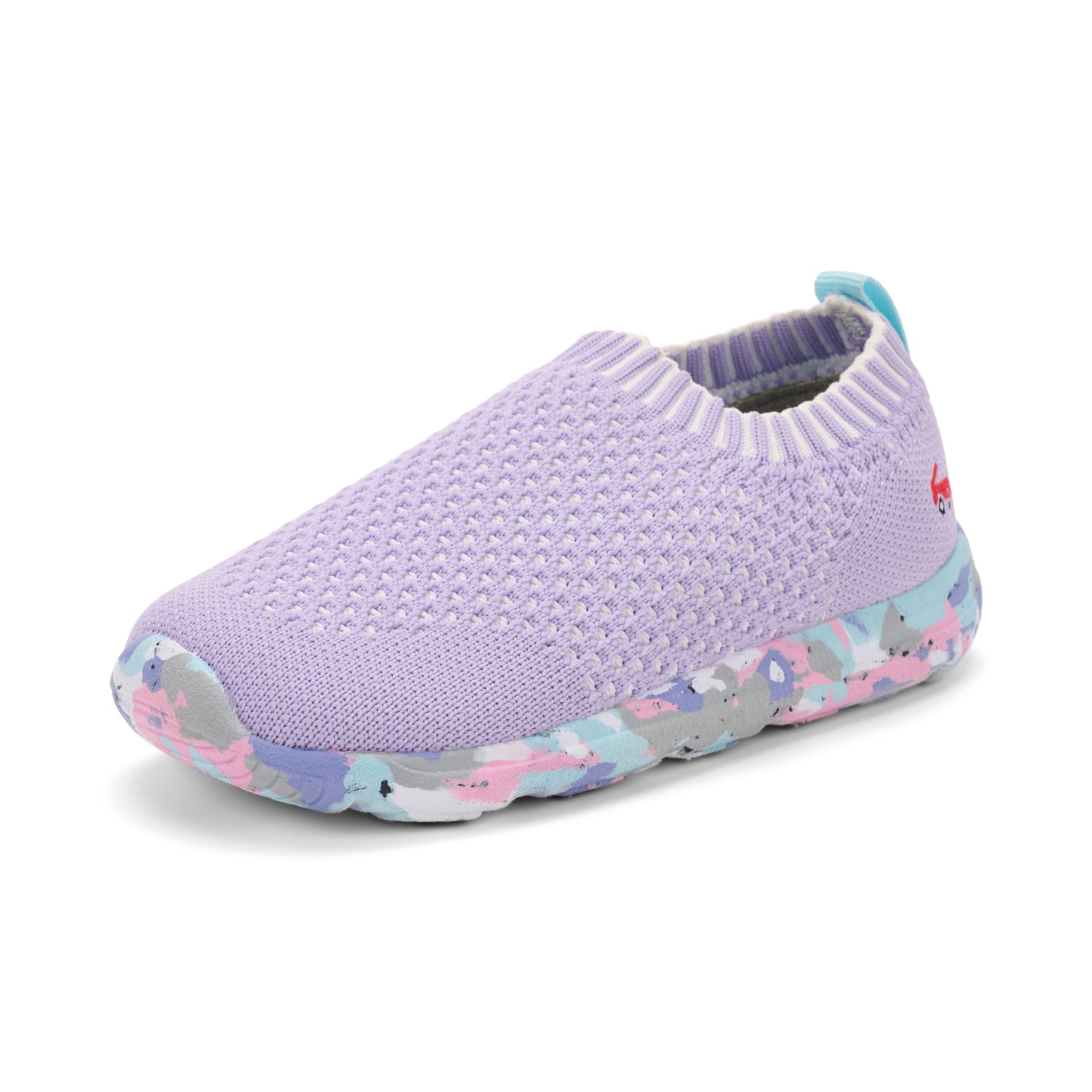 See Kai Run - Ryder Knit FlexiRun Slip-on Athletic Shoe for Toddlers, Lavender, 9