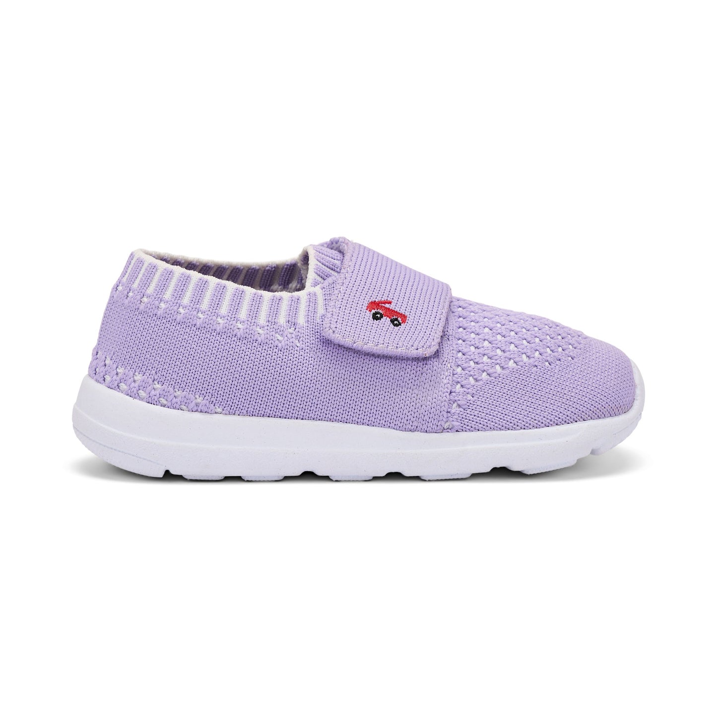 See Kai Run - Knit Strap FlexiRun‚Ñ¢  Athletic Shoe for Little Kids, Lavender, 12