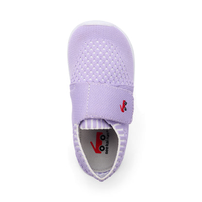 See Kai Run - Knit Strap FlexiRun‚Ñ¢  Athletic Shoe for Toddlers, Lavender, 10