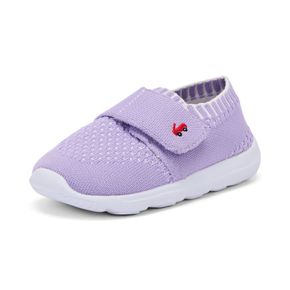 See Kai Run - Knit Strap FlexiRun‚Ñ¢  Athletic Shoe for Toddlers, Lavender, 10