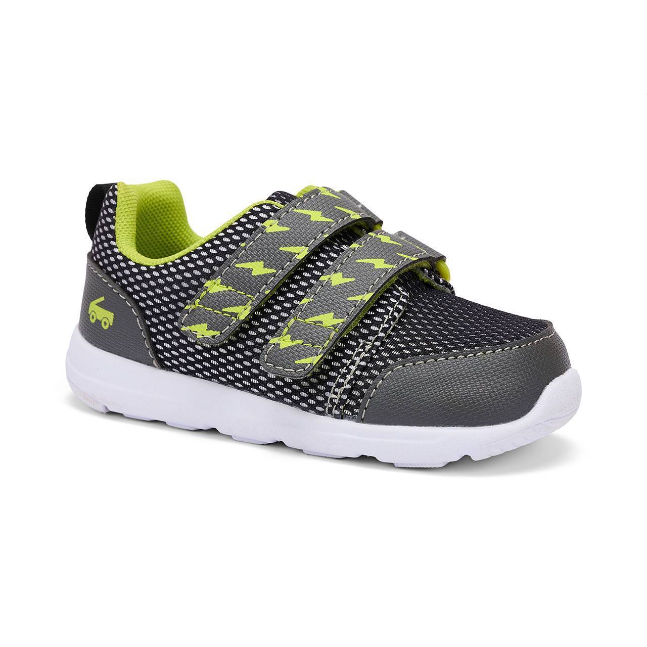See Kai Run - Ryder Adapt FlexiRun‚Ñ¢ Adaptive Athletic Shoe for Toddlers, Black, 8