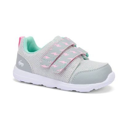 See Kai Run - Ryder Adapt FlexiRun‚Ñ¢ Adaptive Athletic Shoe for Little Kids, Silver, 11