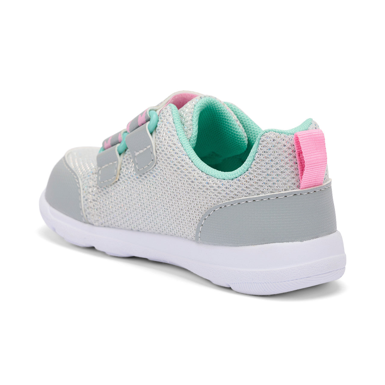 See Kai Run - Ryder Adapt FlexiRun‚Ñ¢ Adaptive Athletic Shoe for Little Kids, Silver, 11