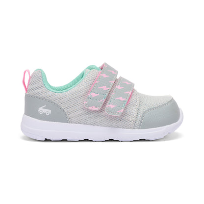 See Kai Run - Ryder Adapt FlexiRun‚Ñ¢ Adaptive Athletic Shoe for Little Kids, Silver, 11