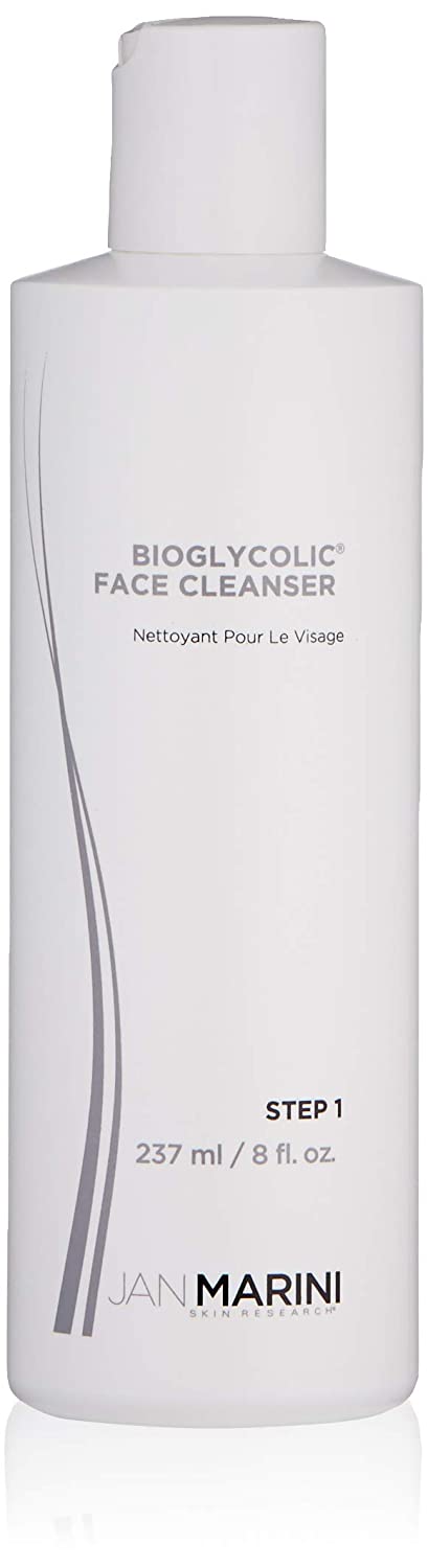 Jan Marini Bioglycolic Facial Cleanser, Pink, 237 ml (Pack of 1)