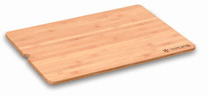 Snow Peak Renewed Iron Grill Table Bamboo Wide Insert - Outdoor Kitchen Camping - 3.5 lbs - 2 Units