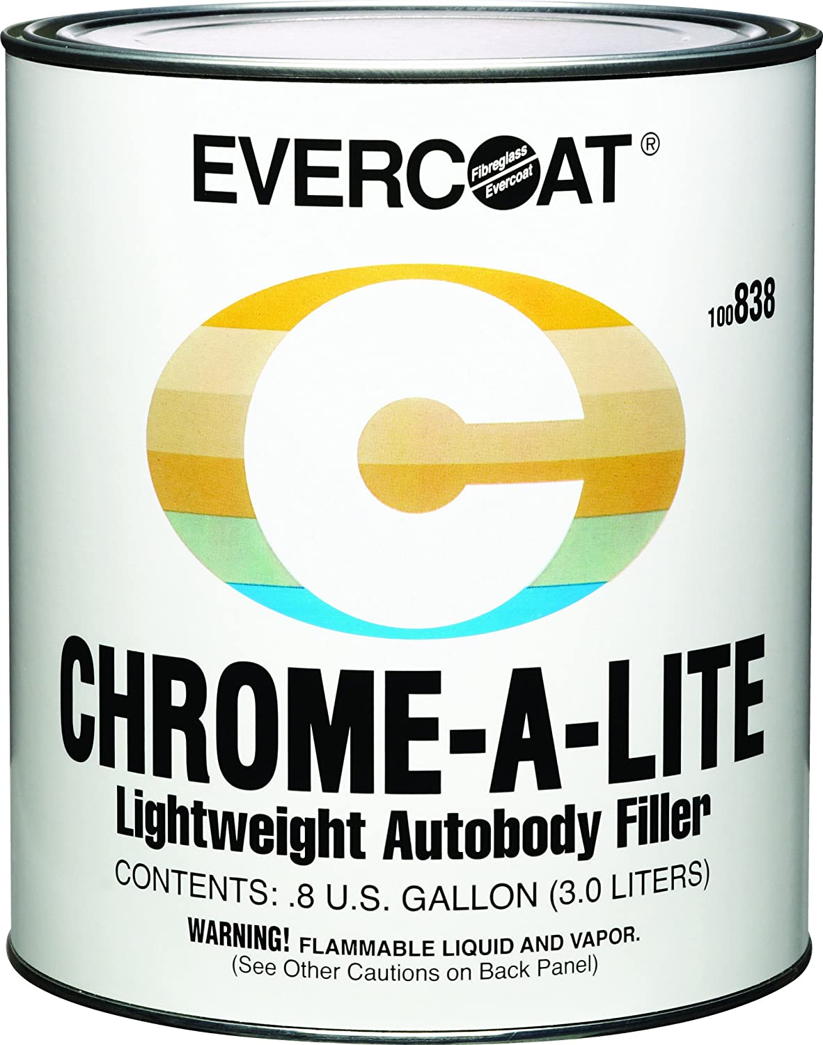 Evercoat 838 Chrome-A-Lite Body Filler - Gallon