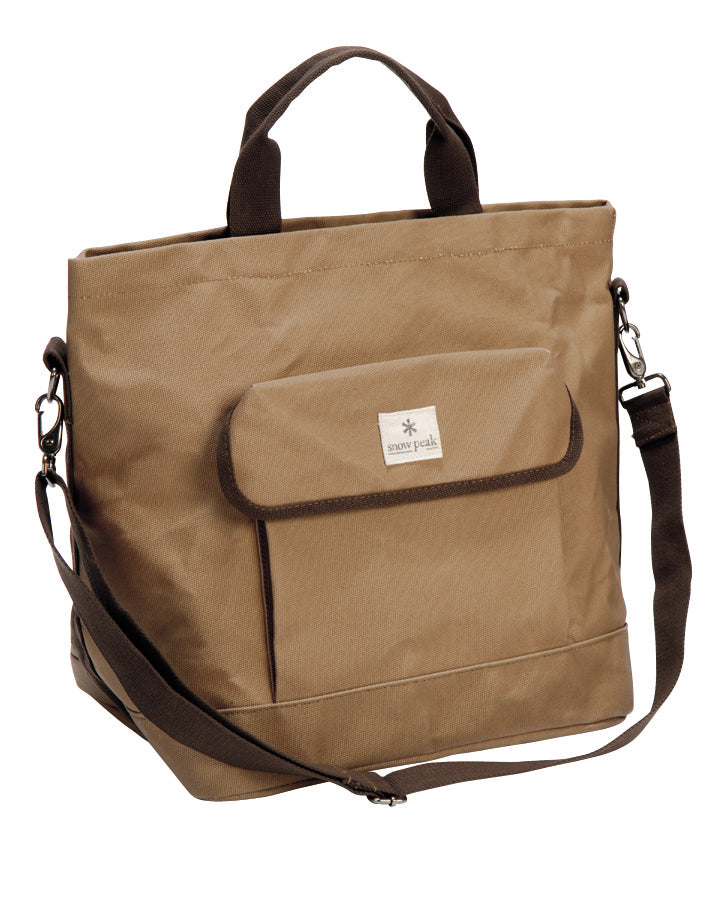 Snow Peak Tote Bag - Storage Bag with Durable Handles for Camping Accessories - Medium