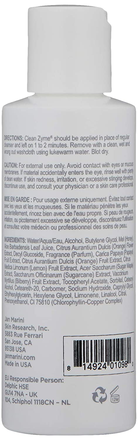 Jan Marini Clean Zyme Papaya Cleanser 119 ml