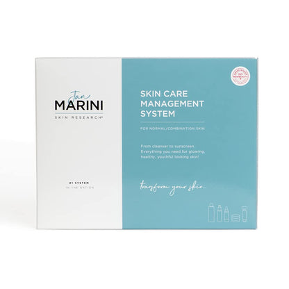 Jan Marini - Skin Care Management System: Bioglycolic Facial Cleanser, C-esta Serum, Retinol Plus Lotion, Age Intervention Peptide Extreme & Antioxidant Daily Face Protectant - Skin Care Regime