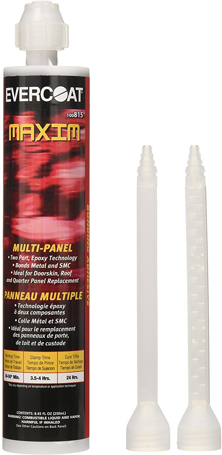 Evercoat Maxim Multi-Panel Panel Bonding Adhesive for Cold-Rolled Steel, Aluminum & More - 8.5 Fl Oz