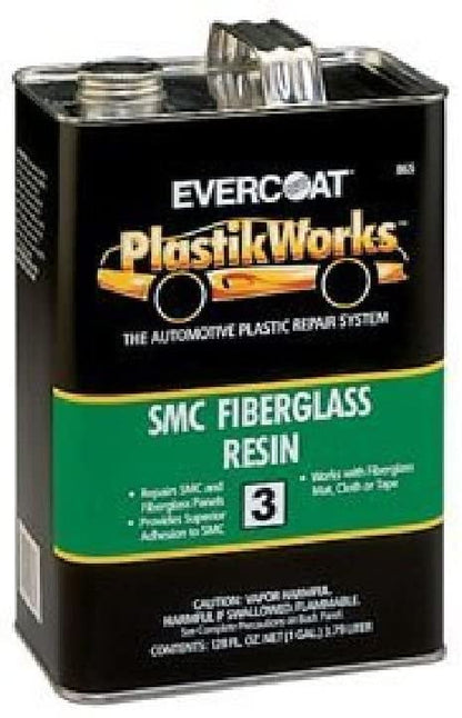 Evercoat SMC Fiberglass Resin for SMC and Fiberglass Reinforced Repairs - 128 Fl Oz