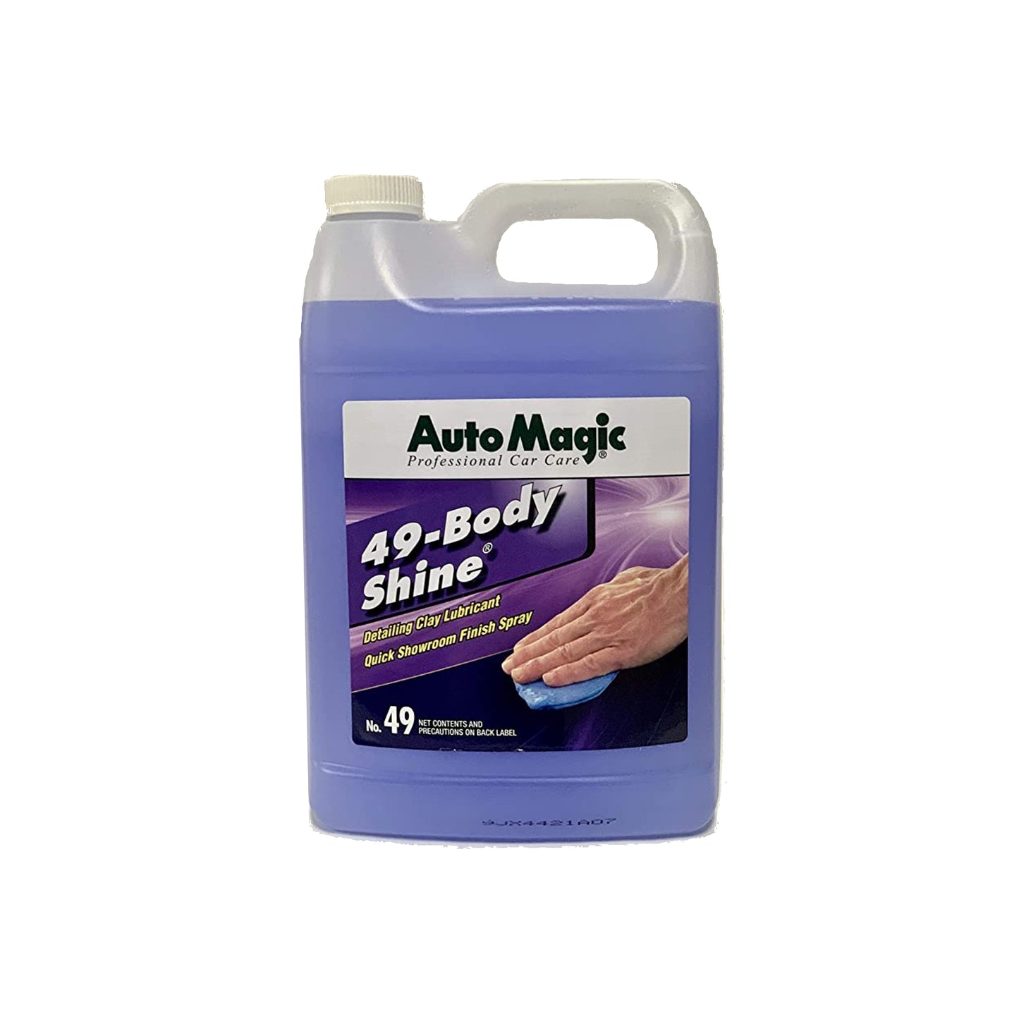 Auto Magic Body Shine - Quick Detailer & Clay Bar Lubricant for Smudges & Residue - 128 Fl Oz